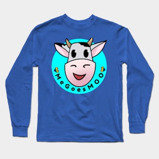 MeGoesMoo logo 1 Long Sleeve T-Shirt